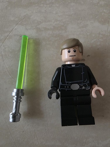 Lego minifigure star wars luke - star,