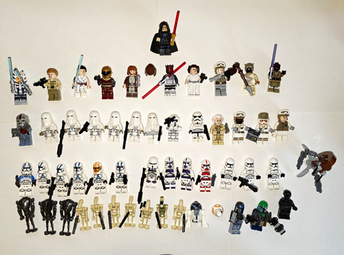 Lego star wars minifigure lot - lego,
