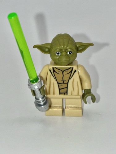 Lego star wars yoda minifigure - star,
