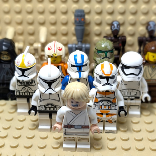 Lego star wars minifigures - wars,