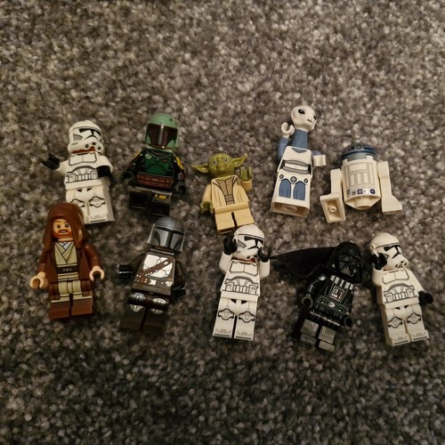 Lego star wars minifigure lot - lego,