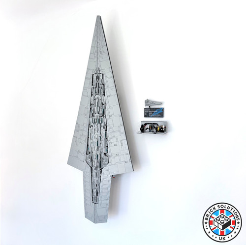 Vertical wall mount for lego - vertical,