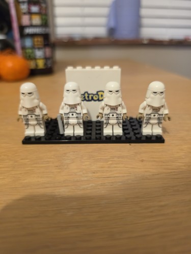 Lego star wars snow troopers - star,