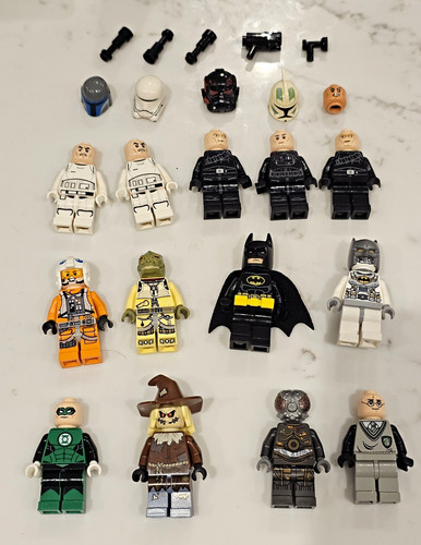 Lego minifigure lot batman - minifigure,