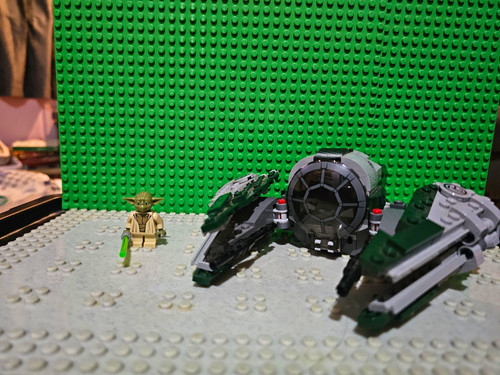 Lego star wars yoda starship - star,