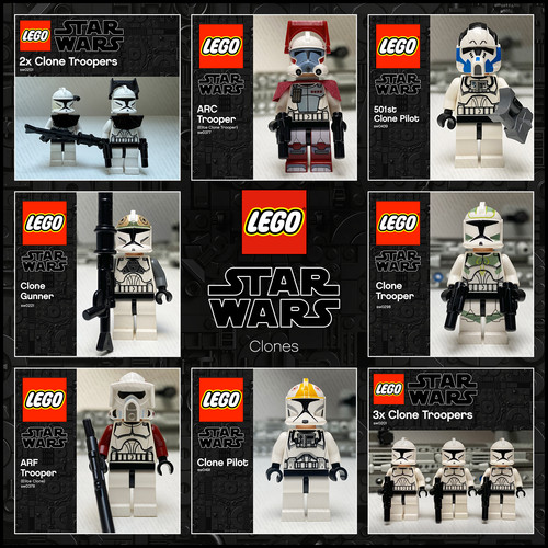 Lego star wars clone - lego,