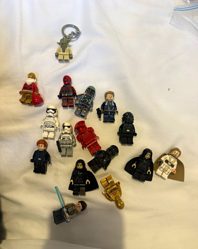 Lego star wars minifigure lot - lego,