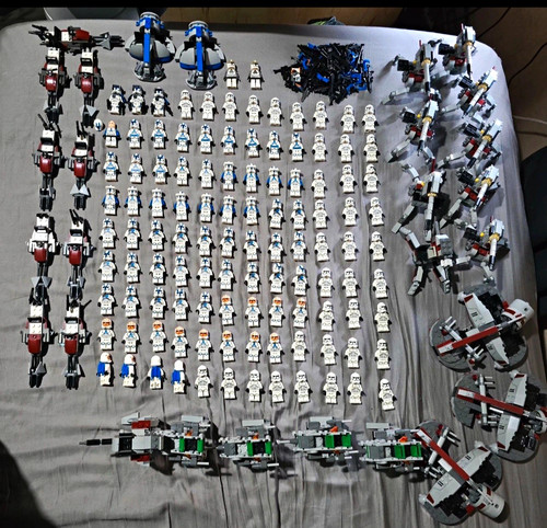 Large lego starwars clone army - lego,