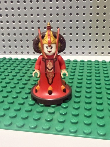 Genuine lego star wars queen - star,