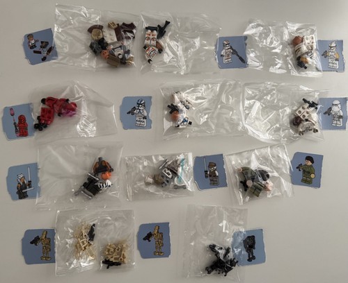 Lego star wars minifigures - minifigures, x