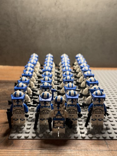 Lego star wars 501st clone - star,