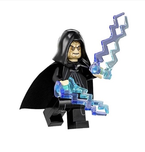 Darth sidious minifigure star - minifigure,