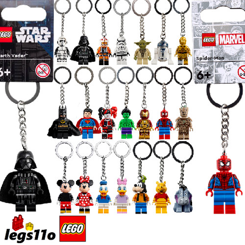 Lego minifigure keyring - lego,