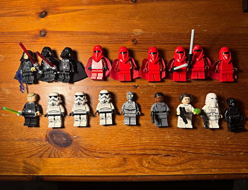 Lego star wars minifigure - star, lot