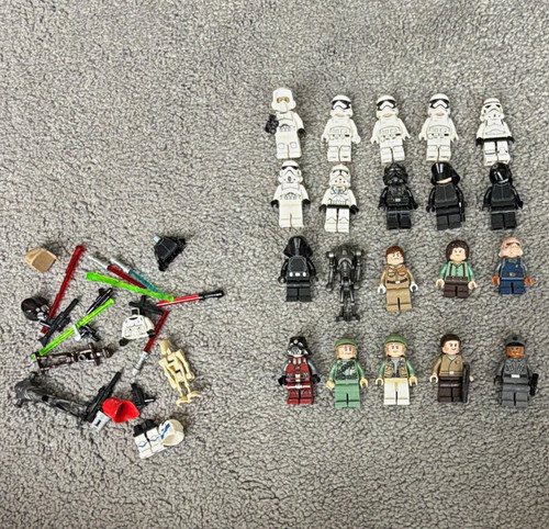 Lego star wars minifigure lot - lego,